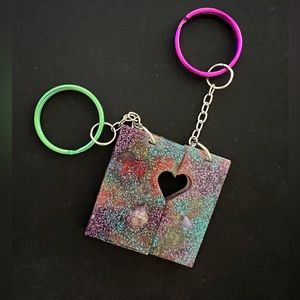 His and hers or best friend’s keychains
